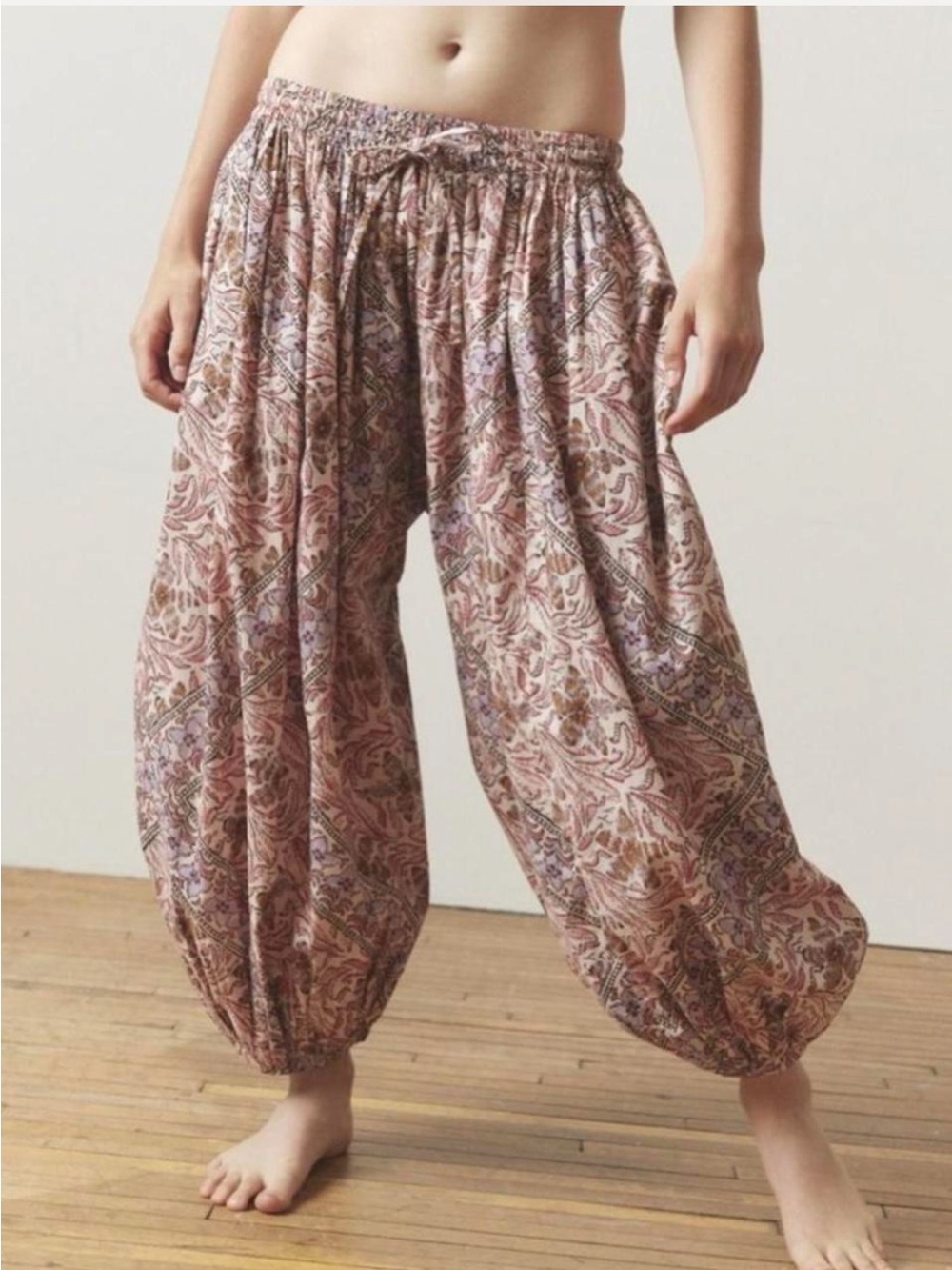 Out From Under Jasime Balloon Pant in Pink Combo, Women's at Urban Outfitters Sm